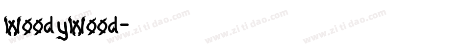 WoodyWood字体转换