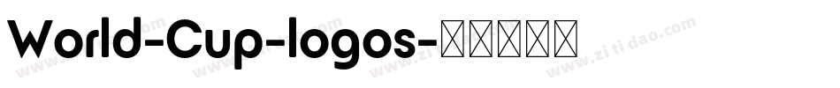 World-Cup-logos字体转换