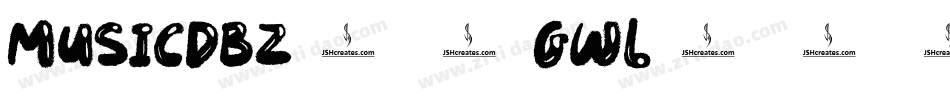 MusicDbz-1GWL字体转换