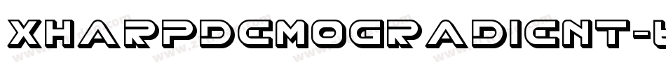 XharpDemoGradient-6YRGx字体转换