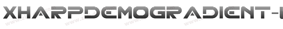 XharpDemoGradient-6YRGx字体转换