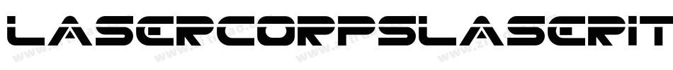 LaserCorpsLaserItalic-7Bj4R字体转换