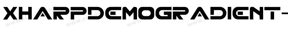 XharpDemoGradient-6YRGx字体转换