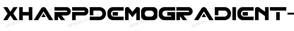XharpDemoGradient-6YRGx字体转换