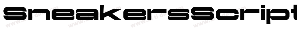 SneakersScriptUltraWide字体转换