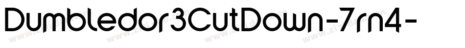 Dumbledor3CutDown-7rn4字体转换