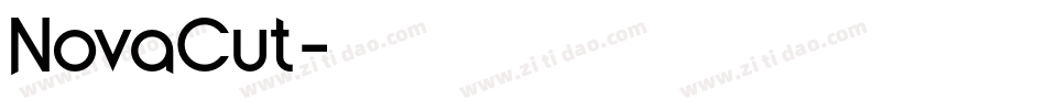 NovaCut字体转换