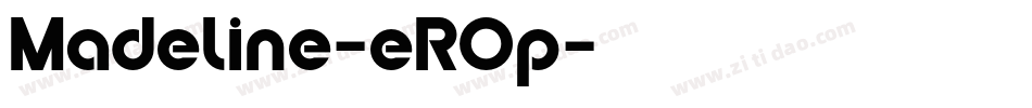 Madeline-eROp字体转换