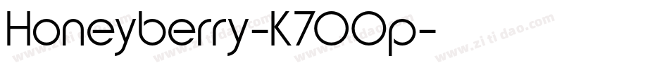 Honeyberry-K70Op字体转换