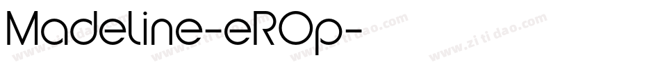 Madeline-eROp字体转换