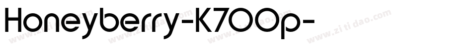 Honeyberry-K70Op字体转换