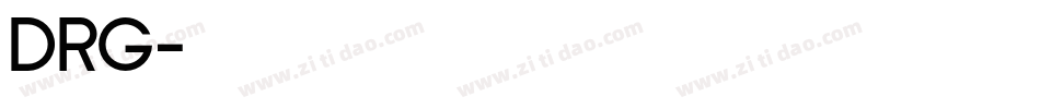 DRG字体转换