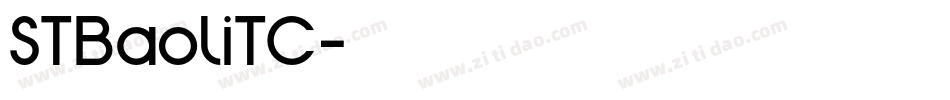STBaoliTC字体转换