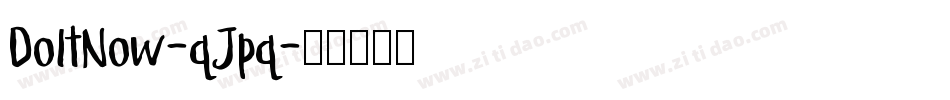 DoItNow-qJpq字体转换