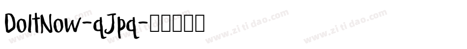 DoItNow-qJpq字体转换