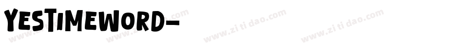 YesTimeWord字体转换