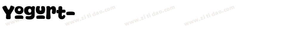 Yogurt字体转换