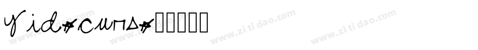 yid-curs字体转换