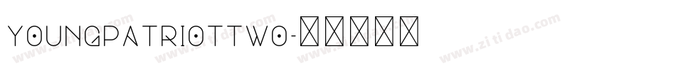 youngpatriottwo字体转换