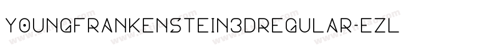 YoungFrankenstein3DRegular-ezlB字体转换