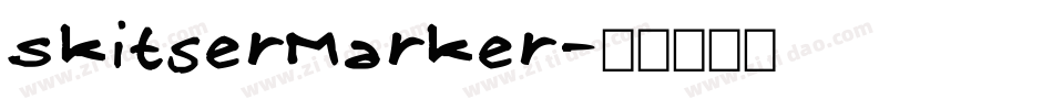 SkitserMarker字体转换