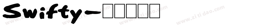 Swifty字体转换