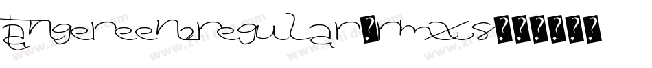 Tangereen2Regular-rMx8字体转换