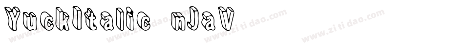 YuckItalic-nJaV字体转换