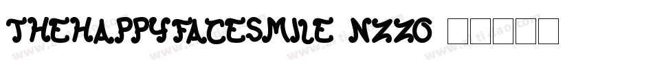 TheHappyFaceSmile-nZZO字体转换 TheHappyFaceSmile-nZZO字体转换