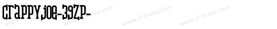 Crappyjoe-39Zp字体转换