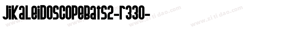 JiKaleidoscopeBats2-r33O字体转换