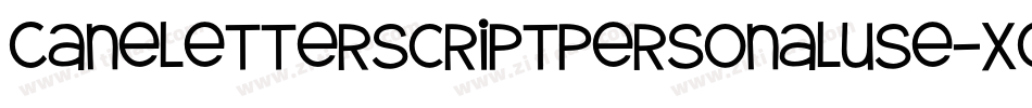 Caneletterscriptpersonaluse-xGz8字体转换