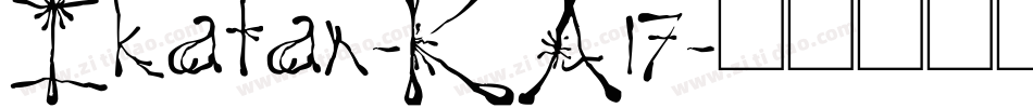 Ikatan-KA17字体转换