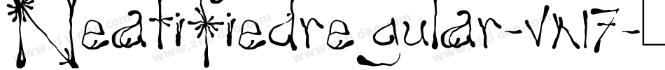 Neatifiedregular-vn17字体转换