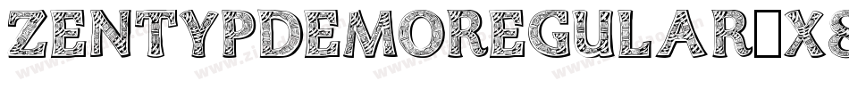 ZentypDemoRegular-X8B9字体转换