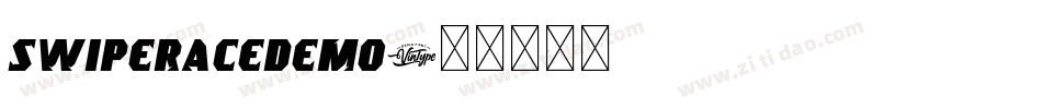 SwipeRaceDemo字体转换
