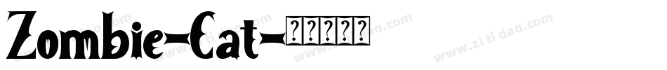Zombie-Cat字体转换