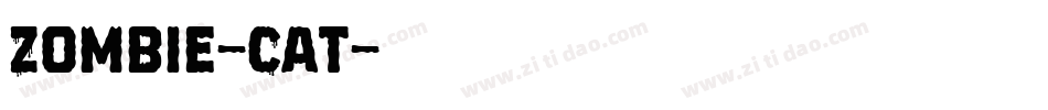 Zombie-Cat字体转换