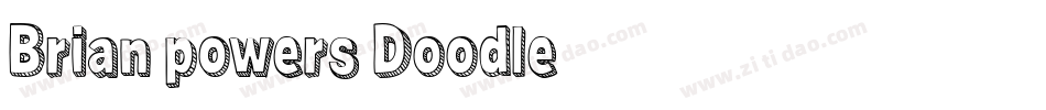 Brian-powers-Doodle字体转换