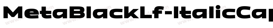 MetaBlackLf-ItalicCaps字体转换 MetaBlackLf-ItalicCaps字体转换