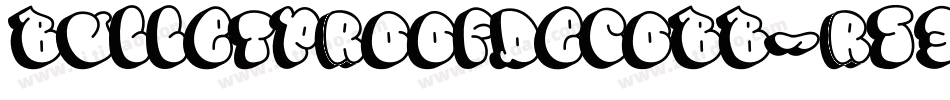 BulletproofDecoBb-r539字体转换
