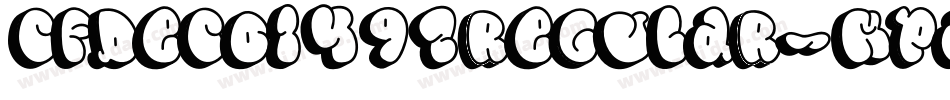 CfDeco1492Regular-mpa9字体转换