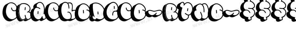 CrackoDeco-Rpno字体转换