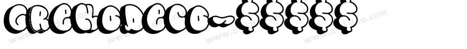 GrekoDeco字体转换