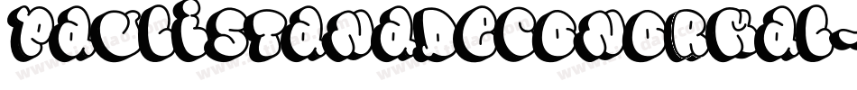 PaulistanaDecoNormal-G4dg字体转换