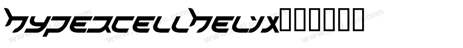 HypercellHelix字体转换