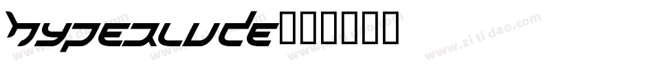 Hyperlude字体转换