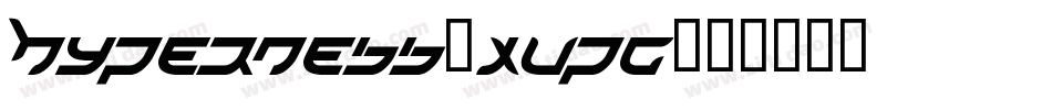 Hyperness-XVpG字体转换