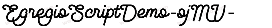 EgregioScriptDemo-ojMV字体转换