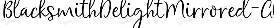 BlacksmithDelightMirrored-GllG字体转换